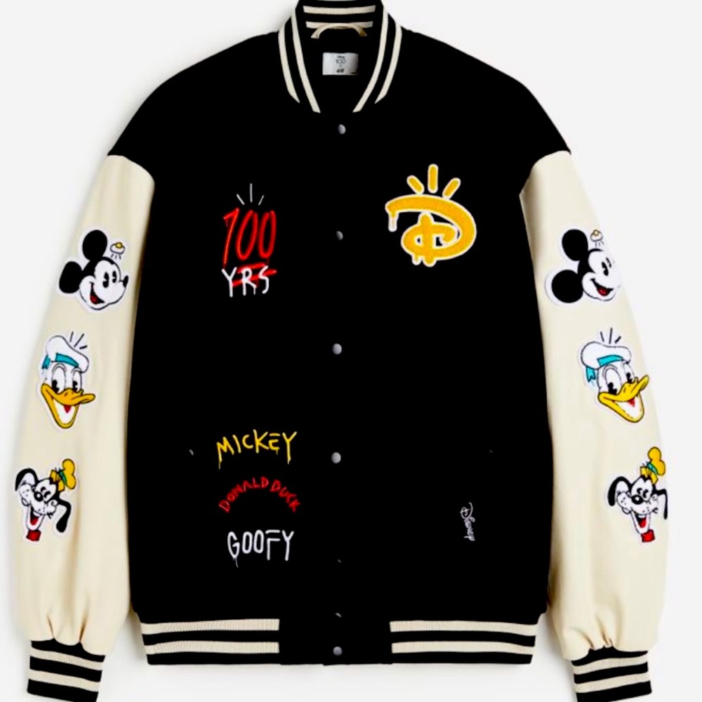 Disney Varsity H&M collab by Trevor Andrew